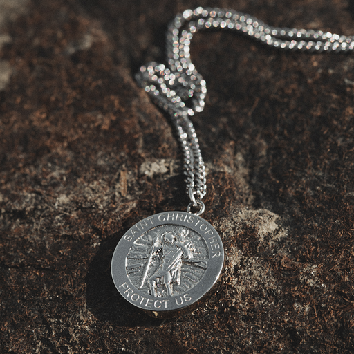 Paul Hewitt Men's St. Christopher Halskette Silber Neuheiten
