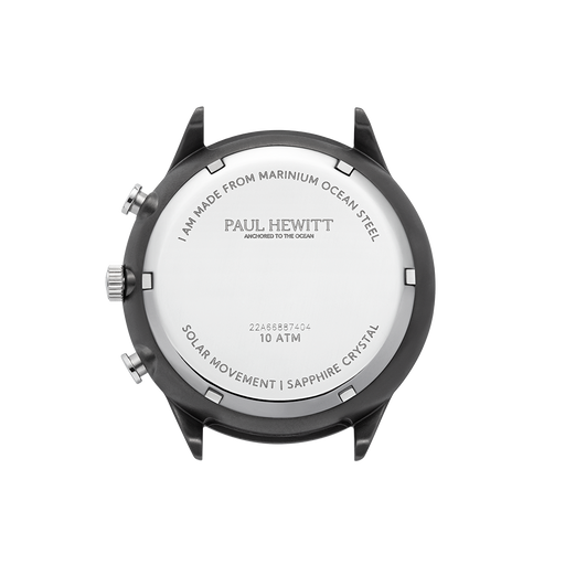 Paul Hewitt Chrono Uhr Gun Metal Weiß Bestseller