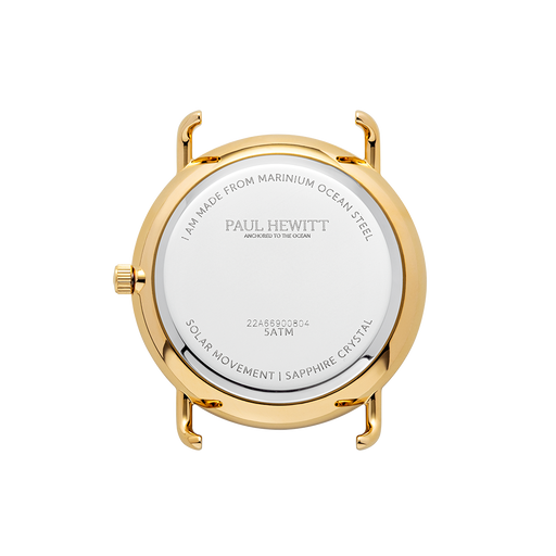 Paul Hewitt Sailor 39 mm Uhr Gold Blau Tägliche Deals