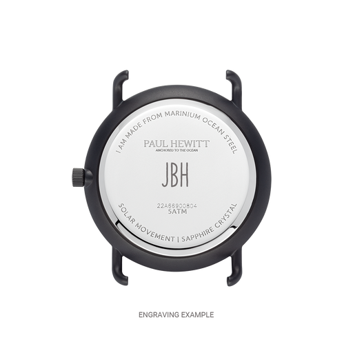 Paul Hewitt Sailor 39 mm Uhr Schwarz Weiß Riesige Ersparnisse