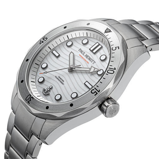 Paul Hewitt Ocean Diver Uhr Silber Weiß Nur für heute