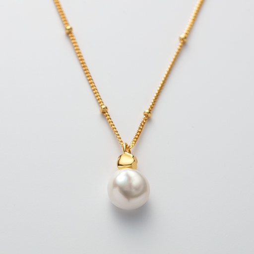 Paul Hewitt Ocean Pearl Halskette Gold Clearance-Verkauf