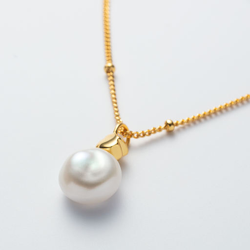 Paul Hewitt Ocean Pearl Halskette Gold Clearance-Verkauf