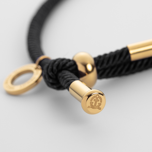 Paul Hewitt Vitamin Sea Armband Gold Schwarz Outlet