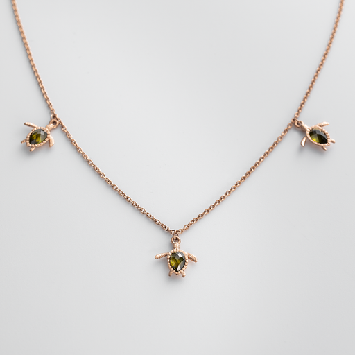 Paul Hewitt Turtle Halskette Roségold Blitzverkäufe