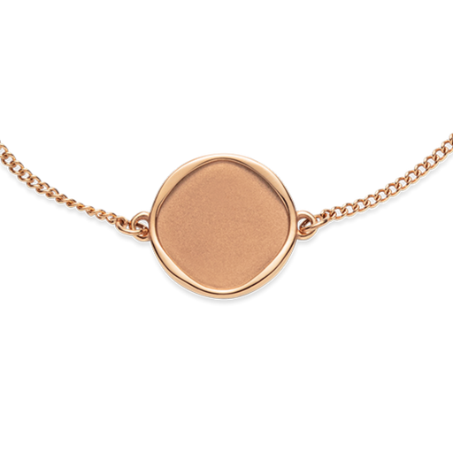 Paul Hewitt Engravable Coin Armkette Roségold Großer Ausverkauf