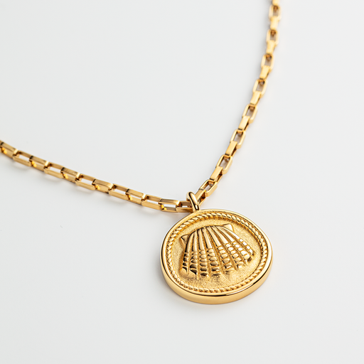 Paul Hewitt Scallop Halskette Gold Vatertagsangebot