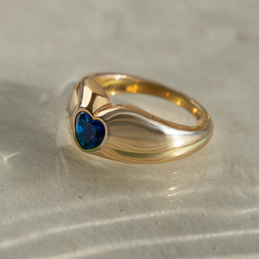 Paul Hewitt Bold Heart Ring Gold Top Angebot