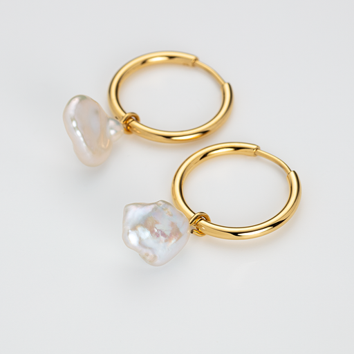 Paul Hewitt Treasures of the Sea Pearl Ohrring Gold Neuheiten