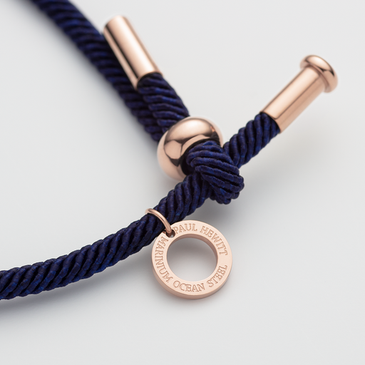 Paul Hewitt Vitamin Sea Armband Roségold Marinebelau Bis zu 65% Rabatt