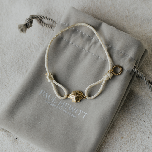 Paul Hewitt Scallop Shell Band Sand Nur für heute