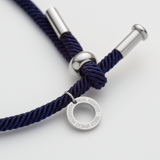 Paul Hewitt Vitamin Sea Armband Silber Marinebelau Outlet