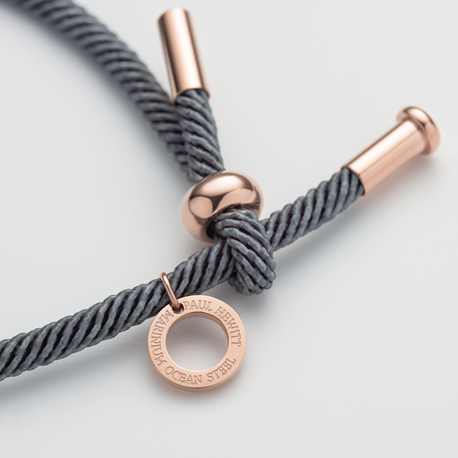 Paul Hewitt Vitamin Sea Armband Roségold Grau Günstiger Verkauf