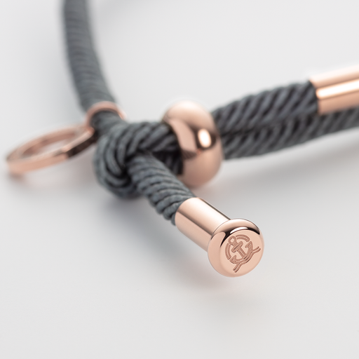 Paul Hewitt Vitamin Sea Armband Roségold Grau Günstiger Verkauf