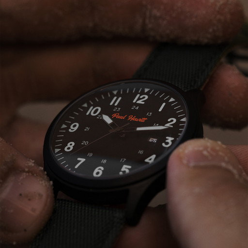 Paul Hewitt Captain's Field Watch Midnight black Tägliche Deals