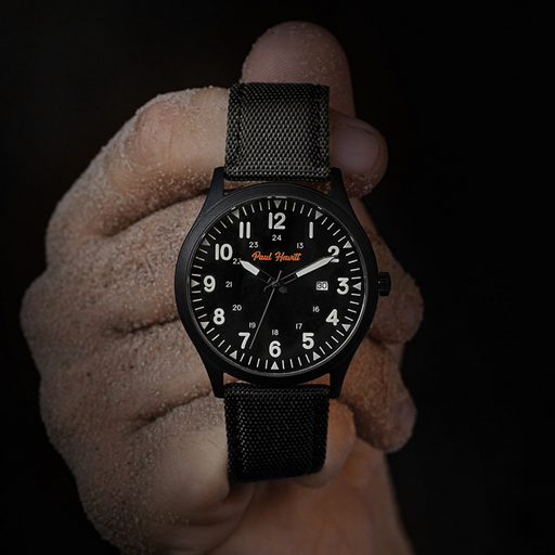 Paul Hewitt Captain's Field Watch Midnight black Tägliche Deals