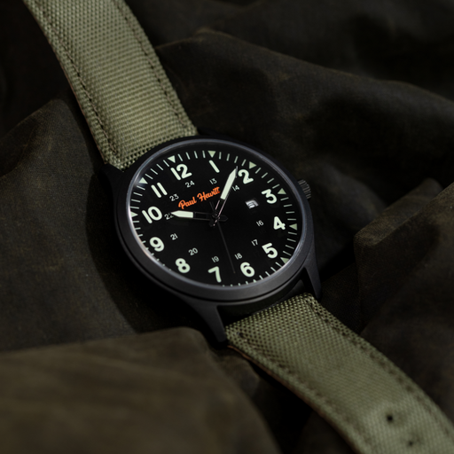 Paul Hewitt Captain's Field Watch NATO olive Sonderangebote
