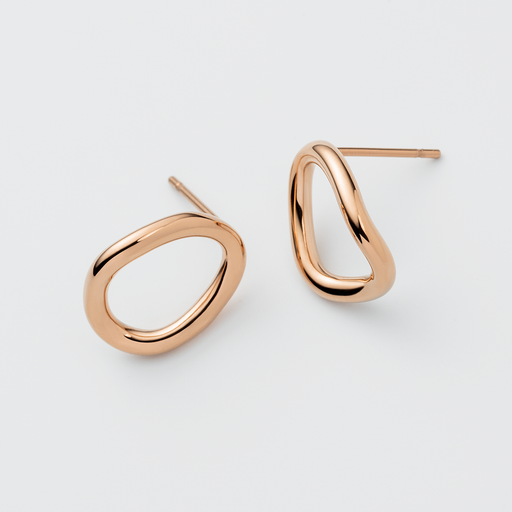 Paul Hewitt Waves Mono Ohrring Roségold Sonderangebot der Fabrik