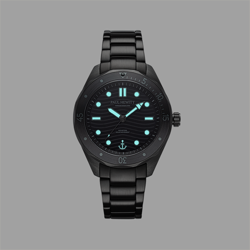 Paul Hewitt Ocean Diver Uhr Schwarz Nur noch ein Tag übrig