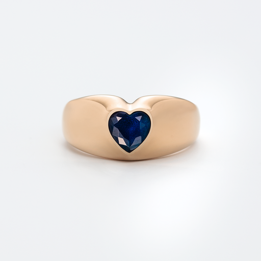 Paul Hewitt Bold Heart Ring Roségold Speichern exportieren