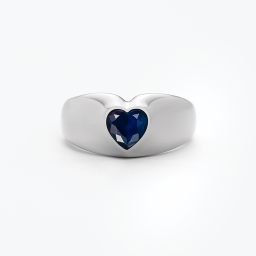 Paul Hewitt Bold Heart Ring Silber Black Friday Preise