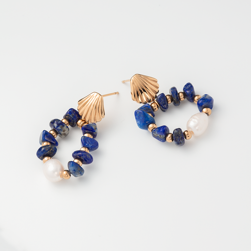 Paul Hewitt Scallop Stone Ohrring Roségold Schlussverkauf
