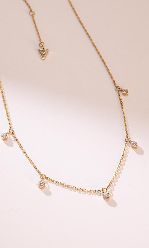 Paul Valentine Sparkling Choker Tägliche Deals