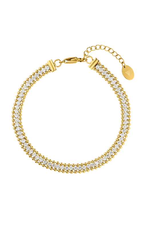 Paul Valentine Sparkling Tennis Bracelet Riesige Ersparnisse