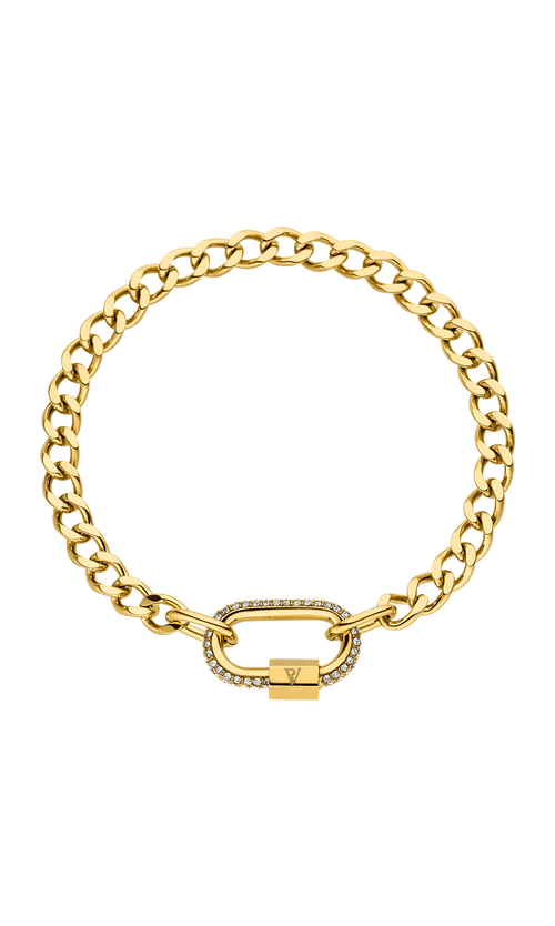 Paul Valentine Éclat Cuban Bracelet Super Sparpreis
