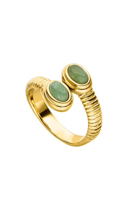 Paul Valentine Aventurine Ring Clearance-Verkauf
