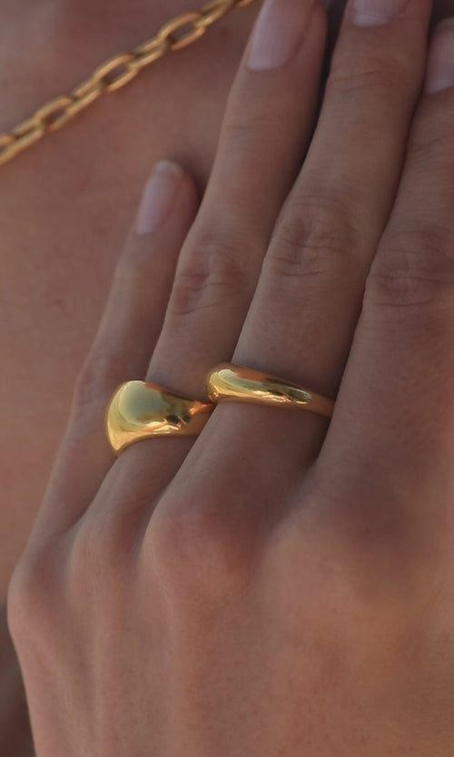 Paul Valentine Chunky Fluent Ring Kostenloser Versand international