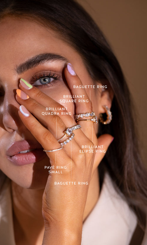 Paul Valentine Pavé Ring Small Bestseller