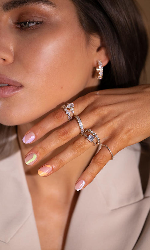 Paul Valentine Pavé Ring Small Bestseller