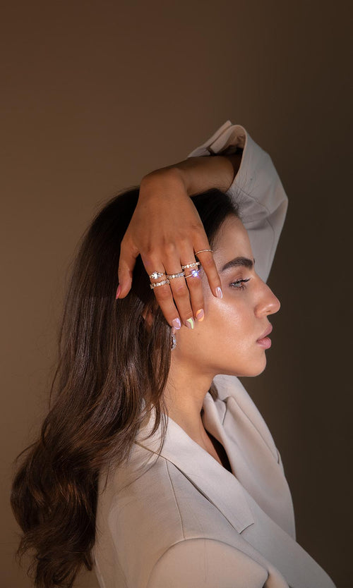 Paul Valentine Pavé Ring Small Bestseller