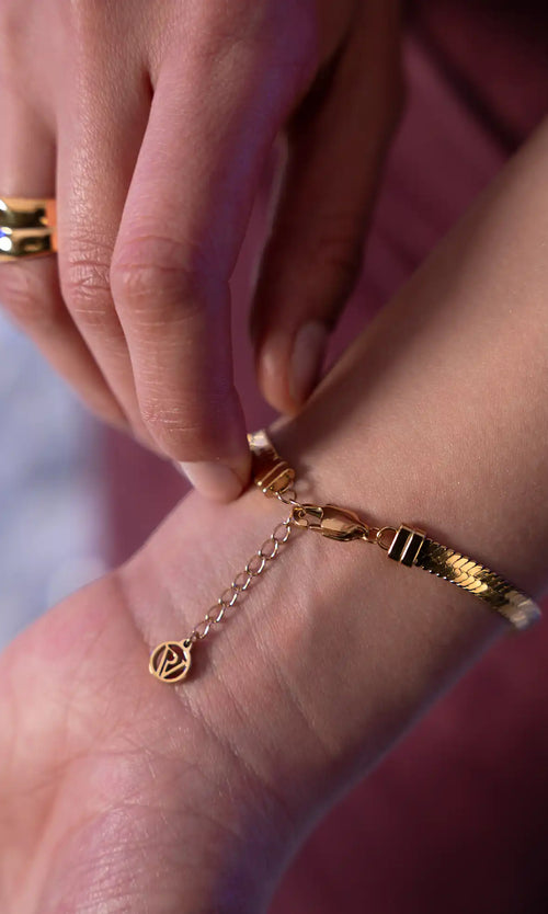 Paul Valentine Molten Sleek Bracelet Tiefpreis