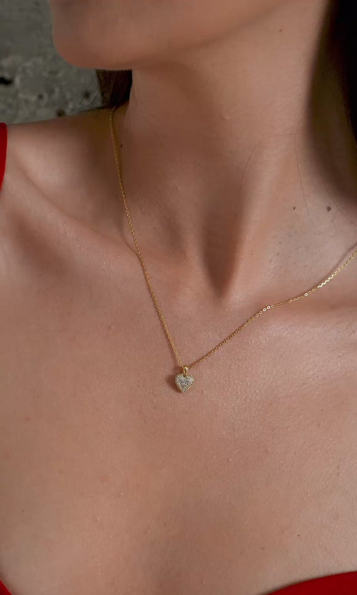 Paul Valentine Pure Heart Necklace Bis zu 50% Rabatt