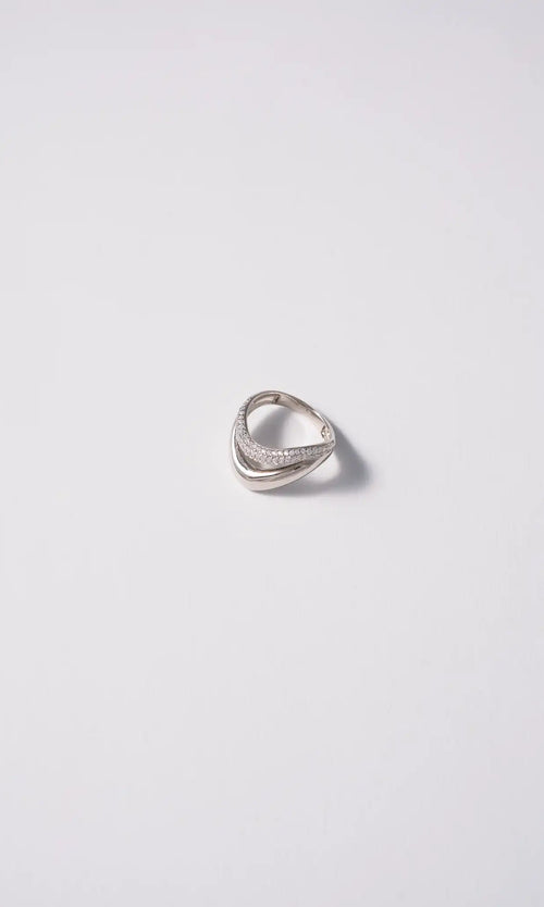 Paul Valentine Crystal Galaxy Ring Nur für heute