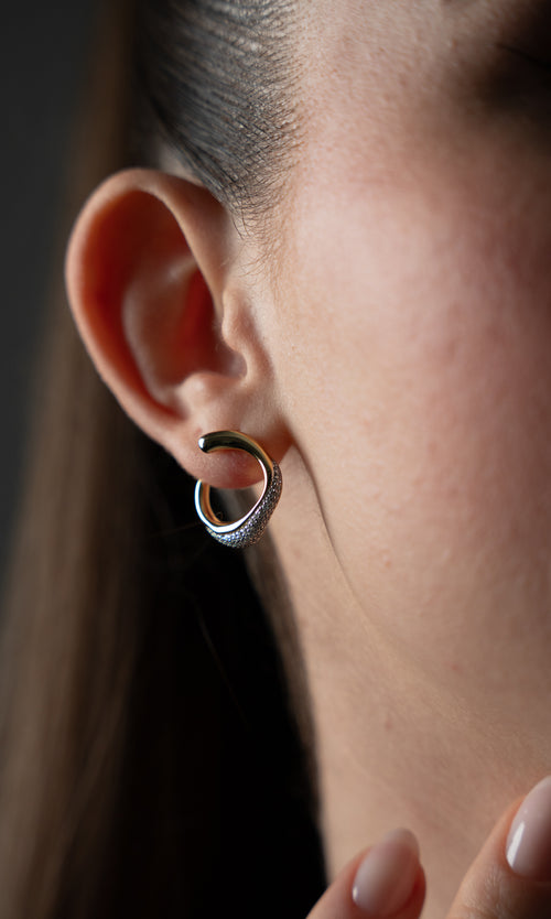Paul Valentine Crystal Galaxy Ear Studs Discount Store für neue Produkte