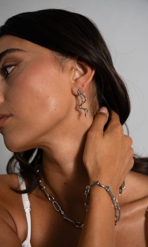 Paul Valentine Wave Rush Earrings Verkauf