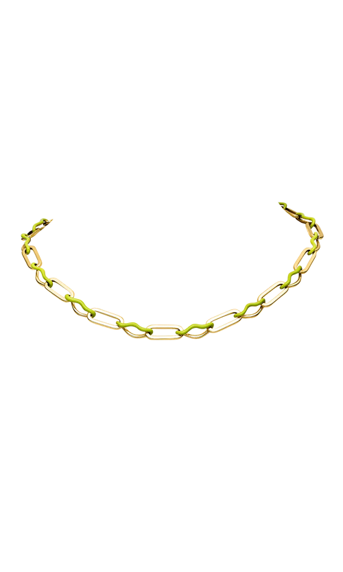 Paul Valentine Wave Rush Enamel Necklace im Angebot