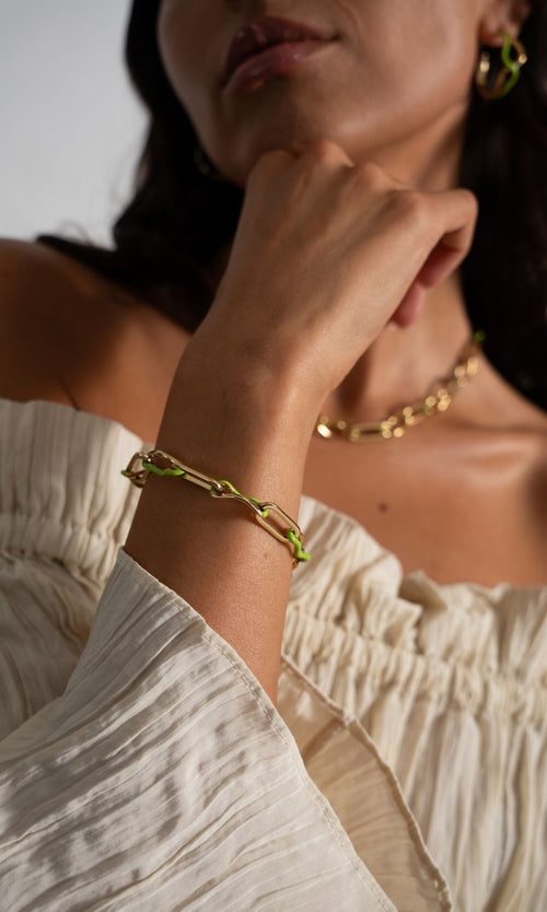 Paul Valentine Wave Rush Enamel Bracelet Schlussverkauf