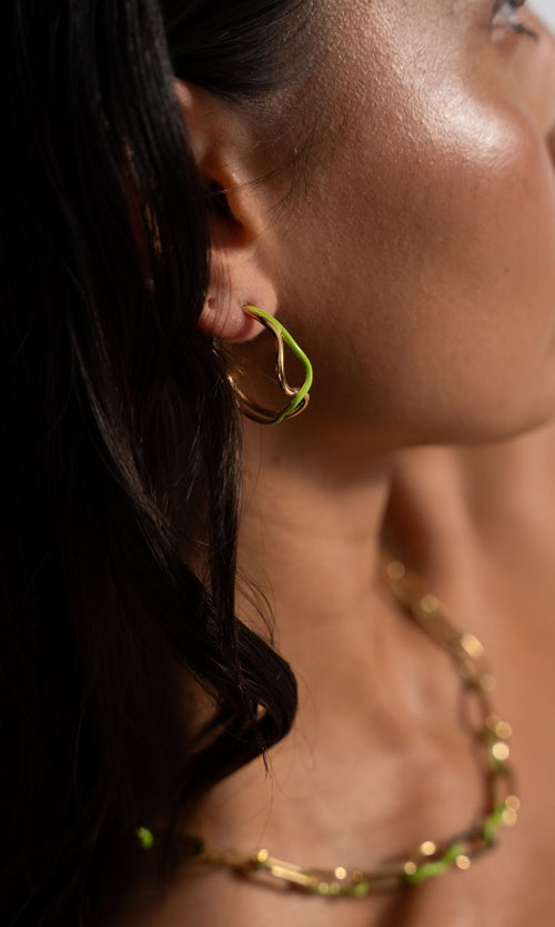 Paul Valentine Wave Rush Enamel Hoops Meist gekauft