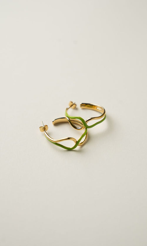 Paul Valentine Wave Rush Enamel Hoops Meist gekauft