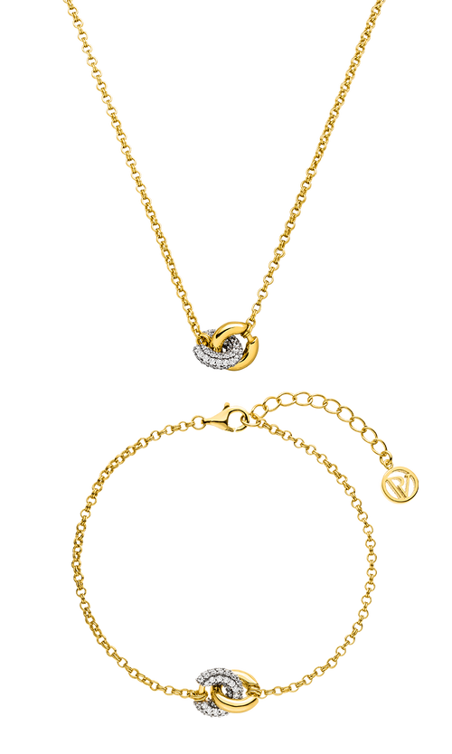 Paul Valentine Pure Necklace & Bracelet Set Tägliche Deals