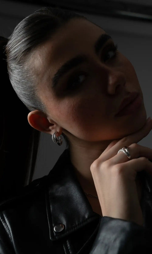Paul Valentine Crystal Galaxy Hoops Super Sparpreis