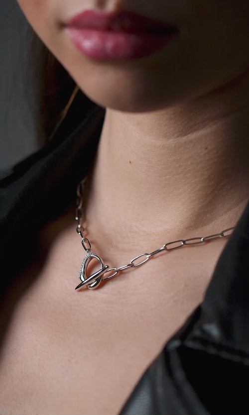 Paul Valentine Crystal Galaxy Necklace Begrenzte Freigabe
