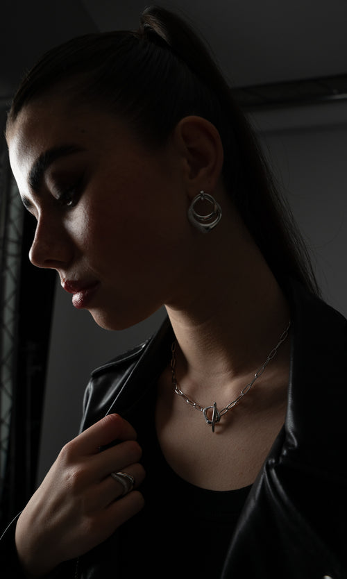 Paul Valentine Crystal Galaxy Necklace Begrenzte Freigabe