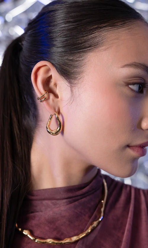 Paul Valentine Molten Ear Cuff Bis zu 55% Rabatt