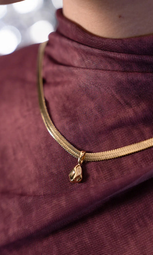 Paul Valentine Molten Sleek Necklace Super Rabatt