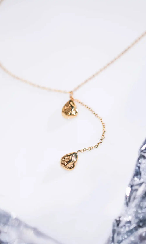 Paul Valentine Molten Y-Necklace 50% Rabatt mit kostenlosem Versand